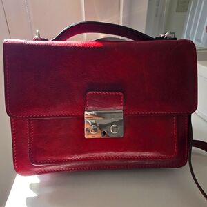 NWOT Floto Milano Mini Satchel Leather Crossbody